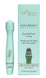לסרה היאלורוניק רול-און לעיניים מונע קמטוטים ונפיחות 15מל