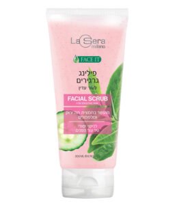לסרה פילינג גרגירים לניקוי יסודי מועשר במלפפונים לעור עדין 200מ"ל