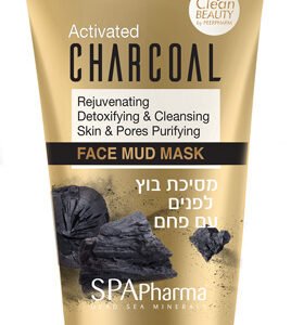 ספא פארמה פחם CHARCOALמסיכת בוץ לפנים150מל