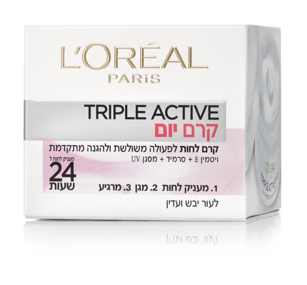 לוריאל דרמו ק.יום טריפל אקטיב ליבש