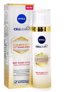 ניואה תחליב יום SPF50נגד כתמים כהים 40מל