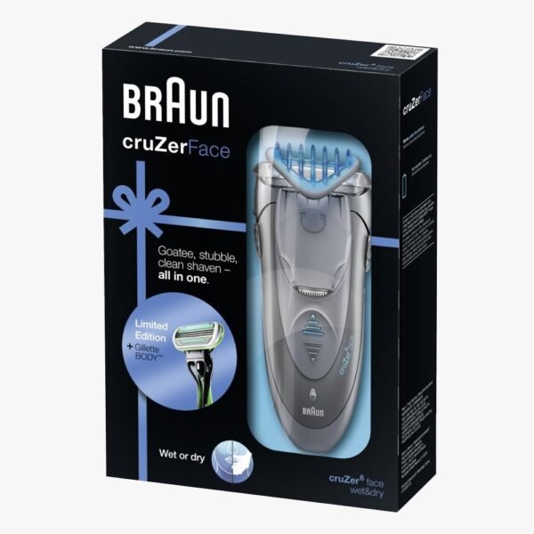 בראון מכונת גילוח נטענת כולל סכין גילוח CRUZER6