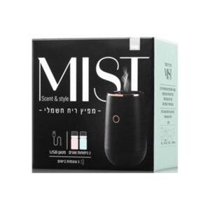 סנו מיסט מפיץ ריח חשמלי מטהר אוויר מכשיר שחור