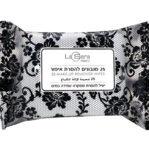 לסרה מגבונים להסרת איפור25יח