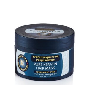 PRO HAIRמסיכה חמ.שיאה וקרטין לשיער צבוע ופגום ללא מלח400מל