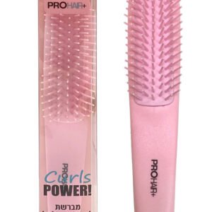 PRO HAIRמברשת לסירוק קל ושמירת מבנה התלתל