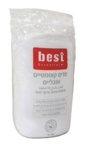 בסט פדים אובליים להסרת איפור 50יח'