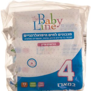 בייבי ליין מגבונים 72יח' 4 Xמבושם