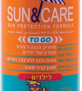סאן&קאר ספריי שקוף UVA Bילדים 100 SPF50מ"ל