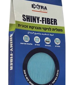 אקסטרא מטלית מיקרופייבר לניקוי והברקת זכוכיות