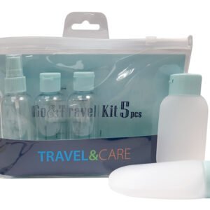 סט נסיעות מהודר 5פריטים TRAVEL&CARE