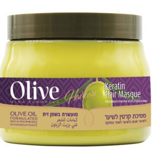 אוליב מסיכה קרטין לשיער 500מל