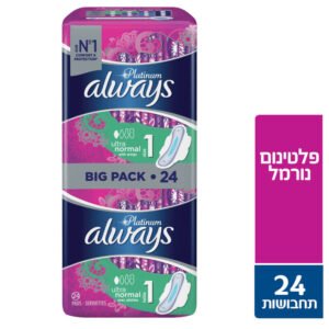אולווייז אולטרה פלטינום נורמל 24יח
